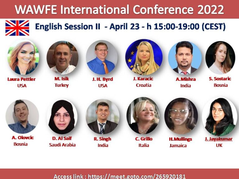 WAWFE INTERNATIONAL CONFERENCE 2022
