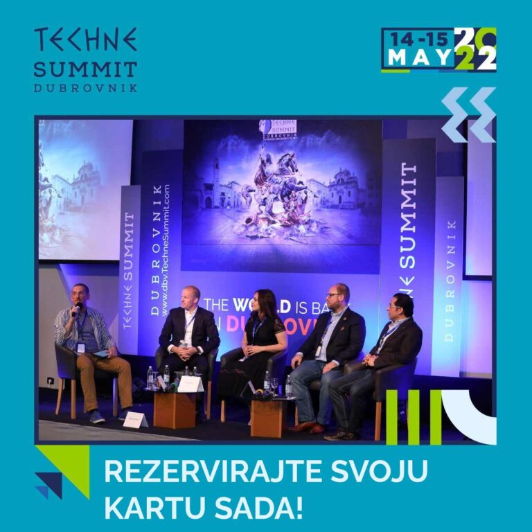 Techne Summit Dubrovnik, 14-15 of May in Dubrovnik, Croatia